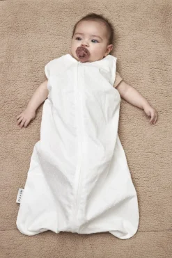 Meyco Baby Plume Baby Zomerslaapzak Offwhite - 90cm