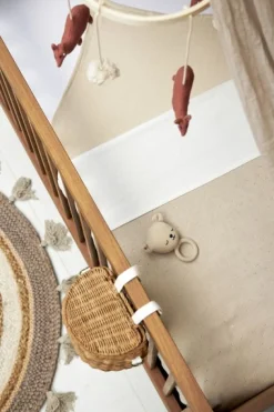 Meyco Baby Plume Ledikantlaken Offwhite - 100x150cm