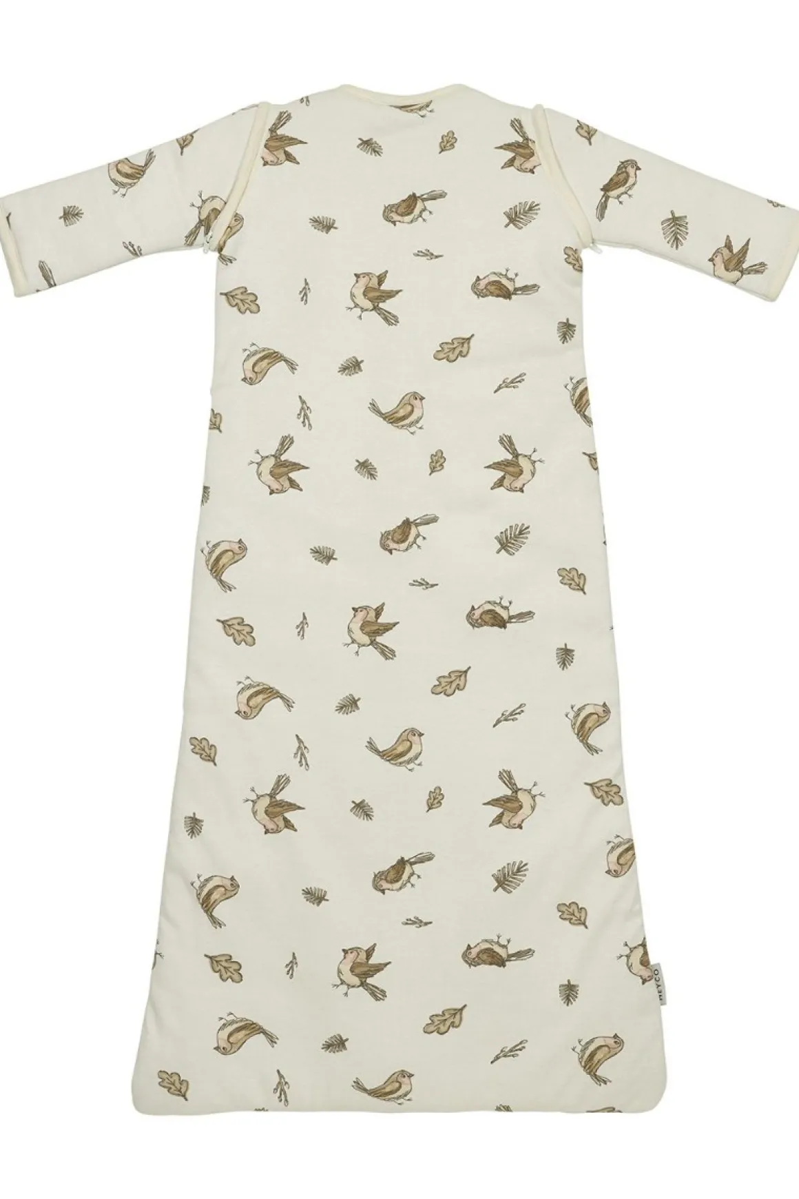 Meyco Baby Robin Baby Slaapzak Met Afritsbare Mouwen Multicolour 70cm