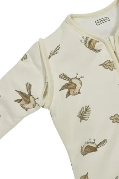 Meyco Baby Robin Baby Slaapzak Met Afritsbare Mouwen Multicolour 70cm