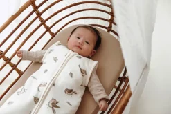 Meyco Baby Robin Baby Slaapzak Met Afritsbare Mouwen Multicolour 70cm