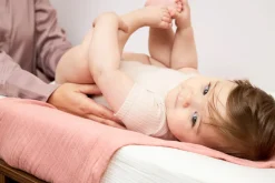 Meyco Baby Uni Aankleedkussenhoes Pre-Washed Hydrofiel Natural 50x70cm