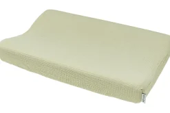 Meyco Baby Uni Aankleedkussenhoes Pre-Washed Hydrofiel Soft Olive 50x70cm