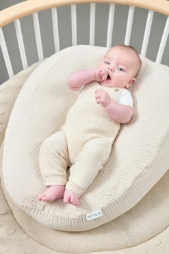 Meyco Baby Uni Relaxhoes Voor Voedingskussen Hydrofiel Soft Sand