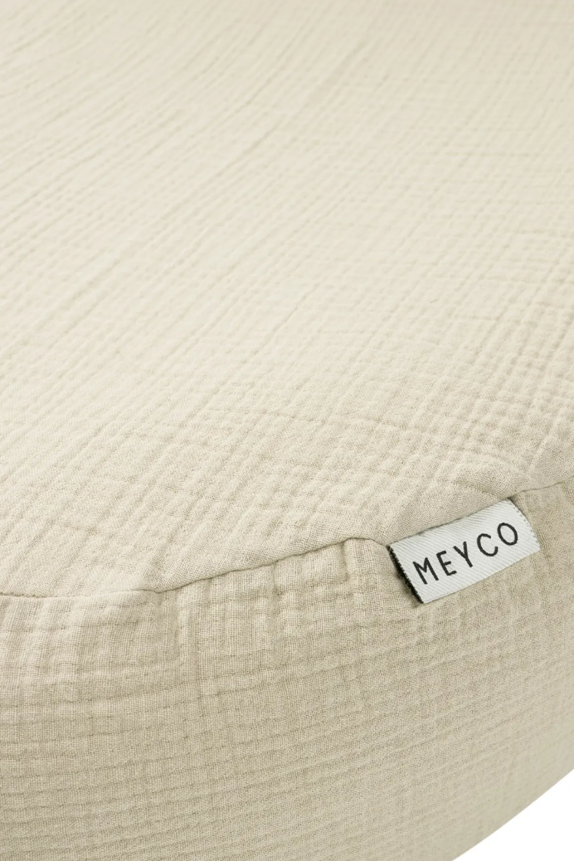 Meyco Baby Uni Relaxhoes Voor Voedingskussen Hydrofiel Soft Sand