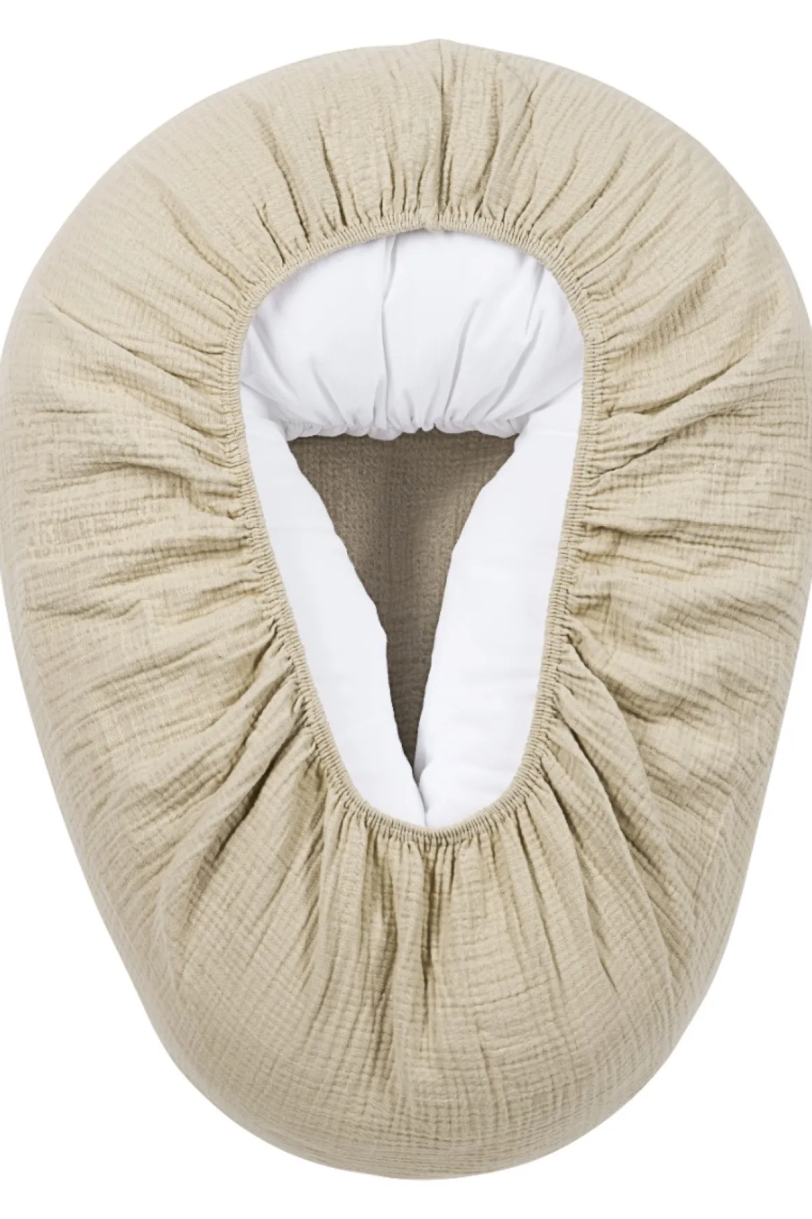 Meyco Baby Uni Relaxhoes Voor Voedingskussen Hydrofiel Sand