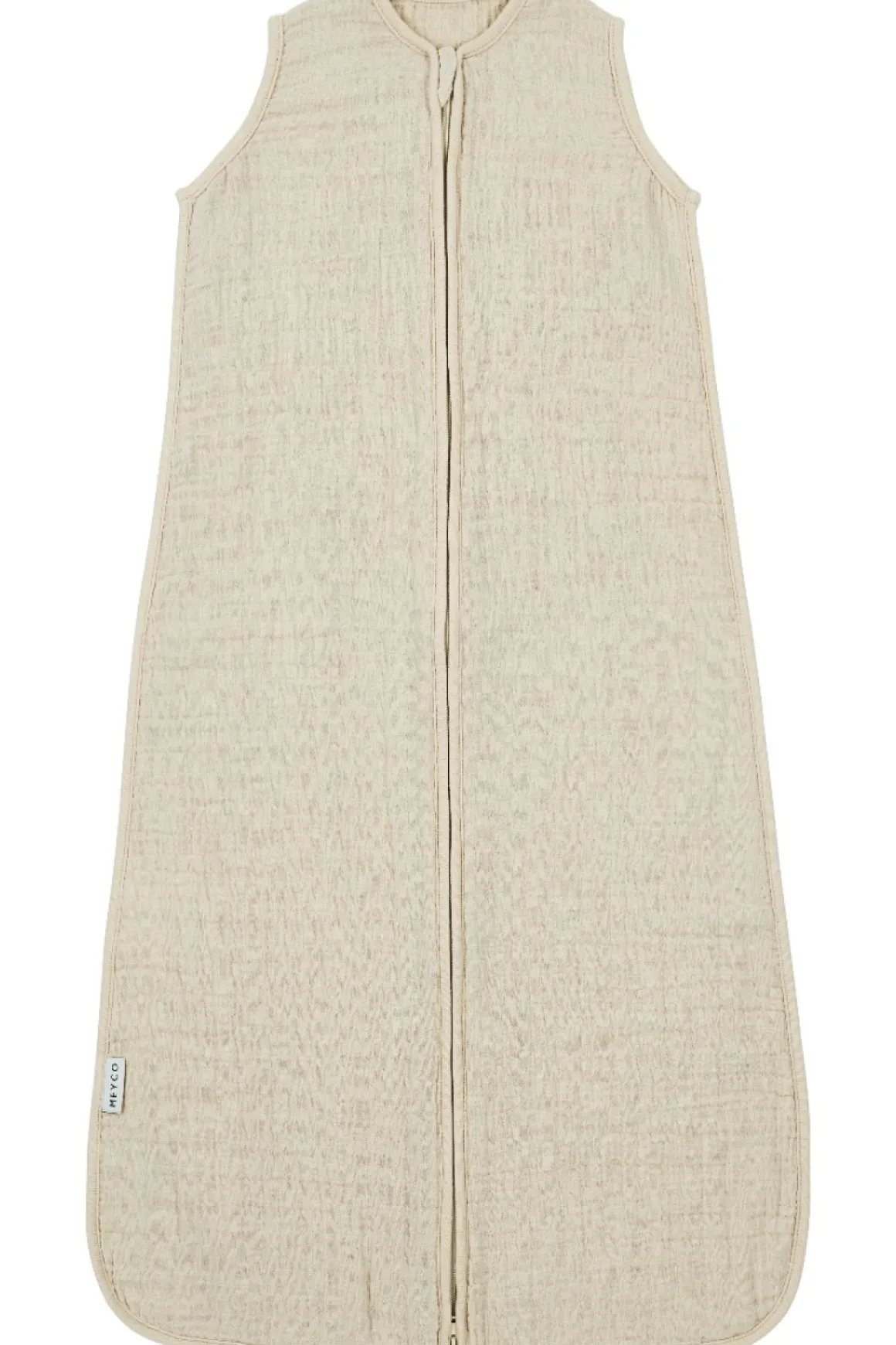 Meyco Baby Uni Zomerslaapzak Hydrofiel Soft Sand 60 cm