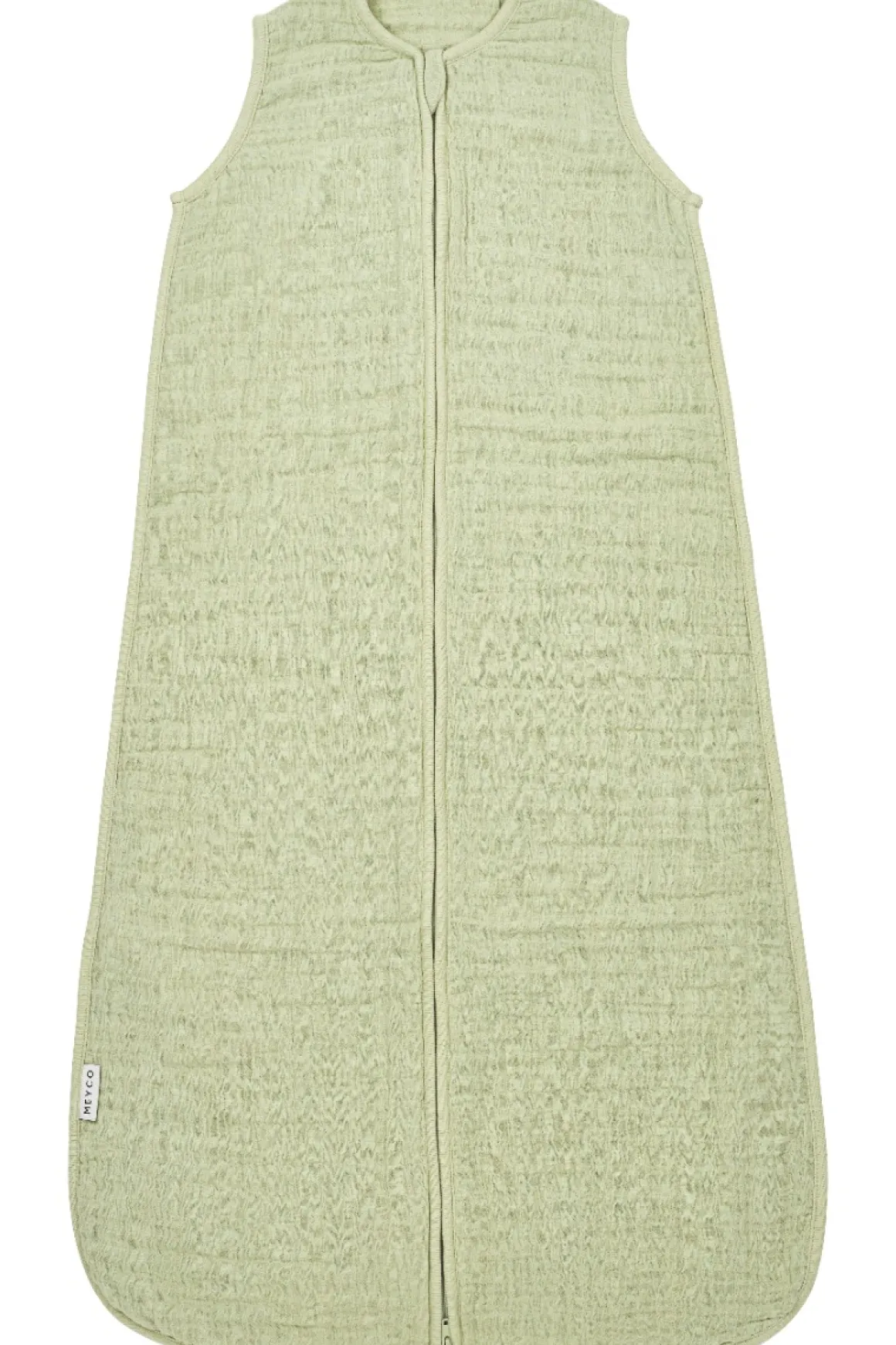 Meyco Baby Uni Zomerslaapzak Hydrofiel Soft Olive 60cm