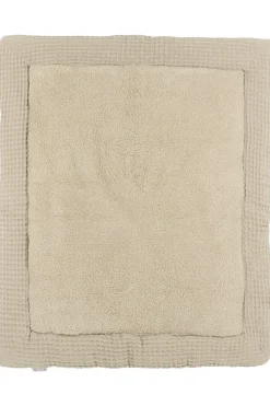 Meyco Baby Wafel Teddy Boxkleed - Sand 80x100cm