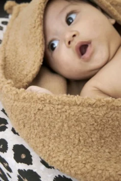 Meyco Bouclé Badcape Toffee