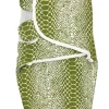 Meyco Swaddle Inbakerdoek Snake Avocado 4 tot 6 Maanden
