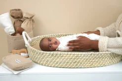 Meyco Swaddle Inbakerdoek Branches Sand 4 tot 6 maanden