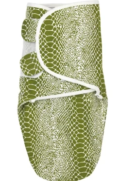 Meyco Swaddle Inbakerdoek Snake Avocado 0 tot 3 Maanden