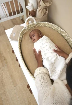 Meyco Swaddle Inbakerdoek Branches Sand 0 tot 3 maanden