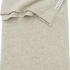 Meyco Wiegdeken Knit Basic Sand Melange 75x100 cm