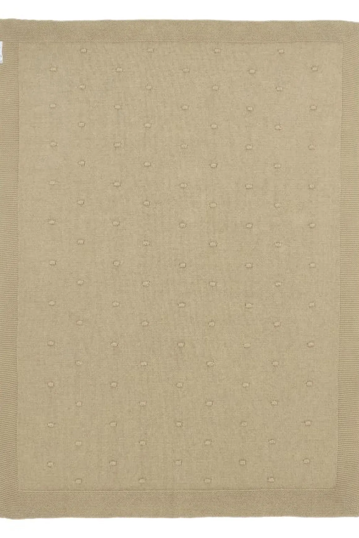 Meyco Wiegdeken Mini Knots Sand 75x100cm