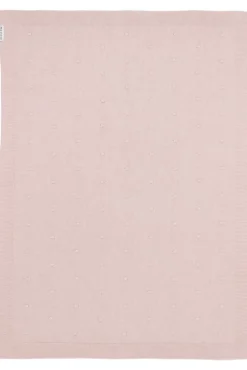 Meyco Wiegdeken Mini Knots Soft Pink 75x100cm