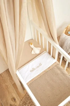 Meyco Wieglaken Hello World Sand 75 x 100 cm