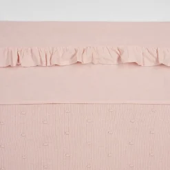 Meyco Wieglaken Ruffle Soft Pink 75 x 100 cm