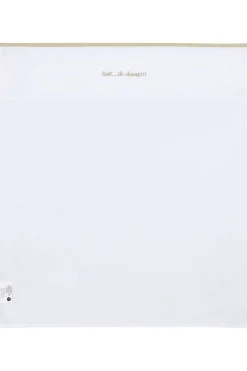 Meyco Wieglaken Ssst... Ik Slaap!! Sand 75 x 100 cm