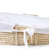 Moses Mand Naturel + Matras + Jersey Hoes Ecru