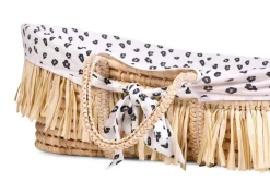 Moses Mand Raffia + Matras + Jersey Hoes Leopard