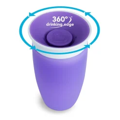 Munchkin Miracle Sippy Cup 360° Beker Paars