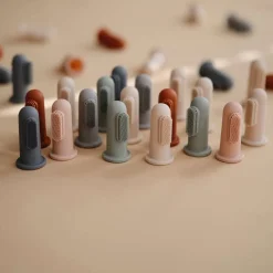 Mushie Baby Tandenborstel Shifting Sand/Blush