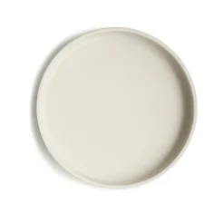 Mushie Klassiek Siliconen Bord Ivory