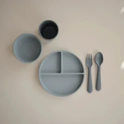 Mushie Siliconen Kom Stone