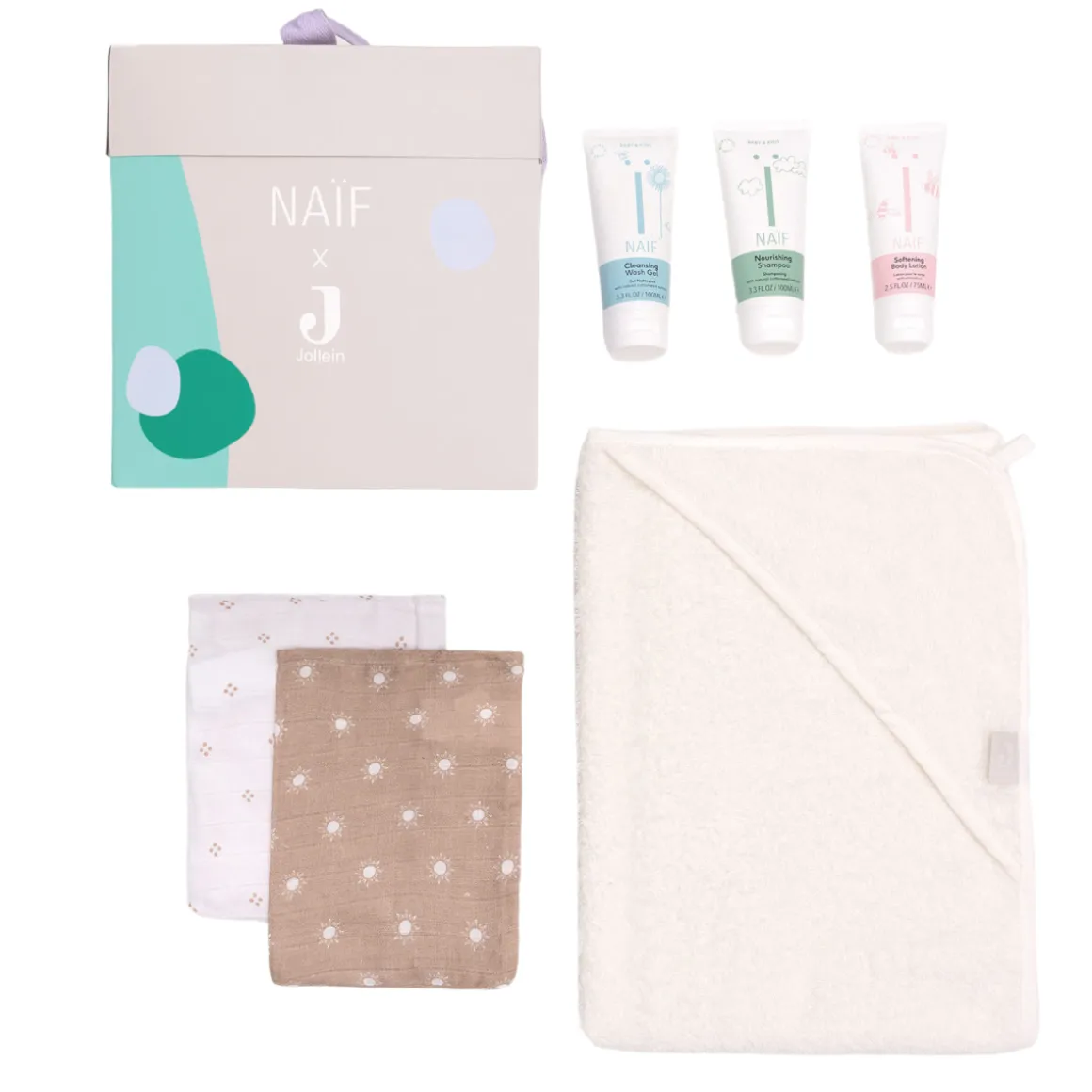Naïf X Jollein Giftset Pakket 1 - Fun In The Tub