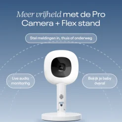 Nanit Pro Camera + Flex Stand + Breathing Band