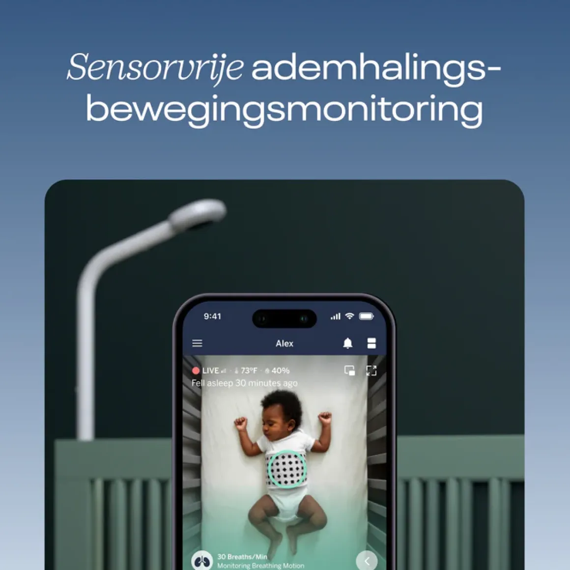 Nanit Pro Camera + Floor Stand + Breathing Band