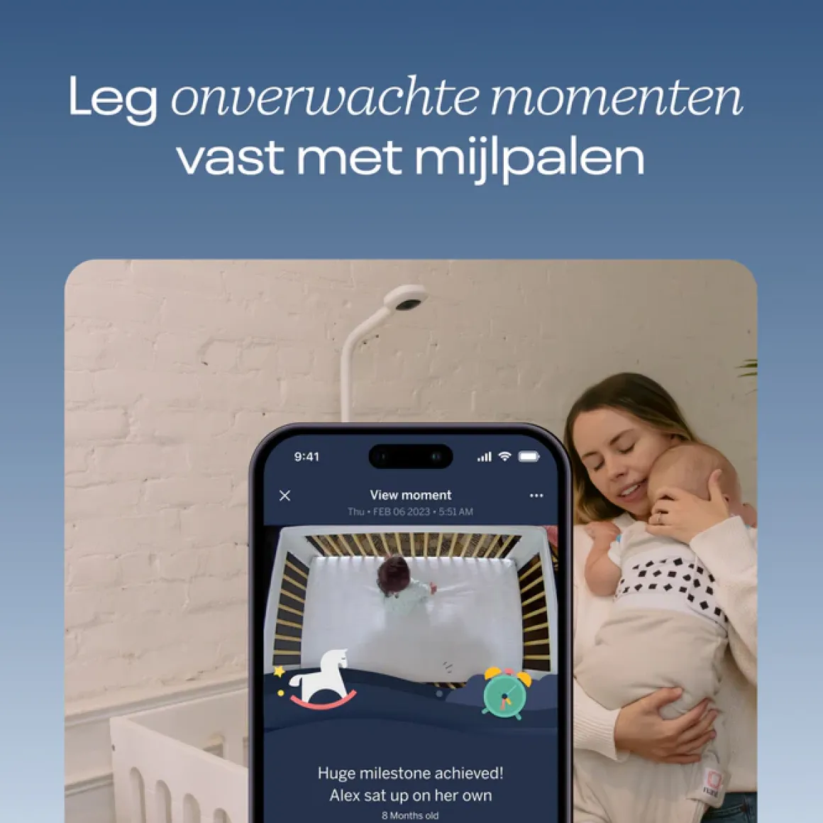 Nanit Pro Camera + Floor Stand + Breathing Band