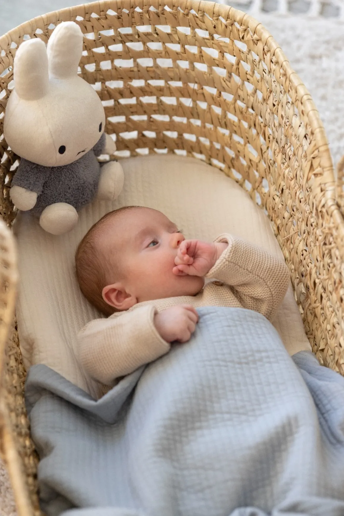 Nijntje Knuffel 25cm Fluffy blue