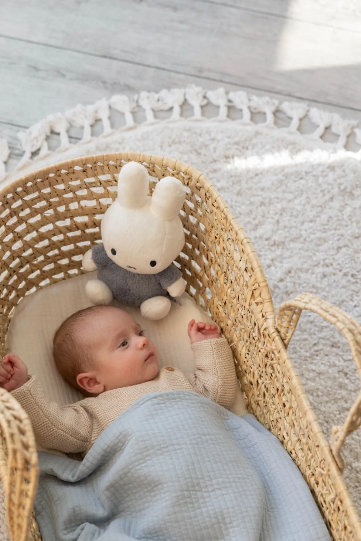 Nijntje Knuffel 25cm Fluffy blue