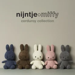 Nijntje Knuffel Corduroy Yellow 23 cm