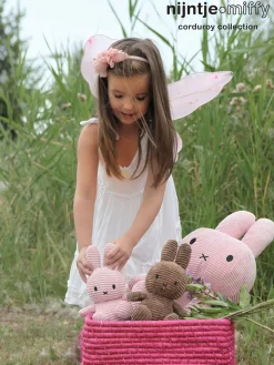 Nijntje Knuffel Corduroy Pink 33 cm