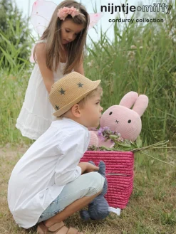 Nijntje Knuffel Corduroy Pink 23 cm