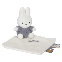 Nijntje Knuffeldoekje Fluffy blue