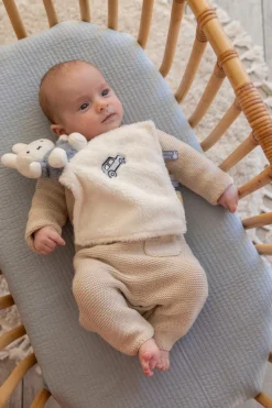 Nijntje Knuffeldoekje Fluffy blue