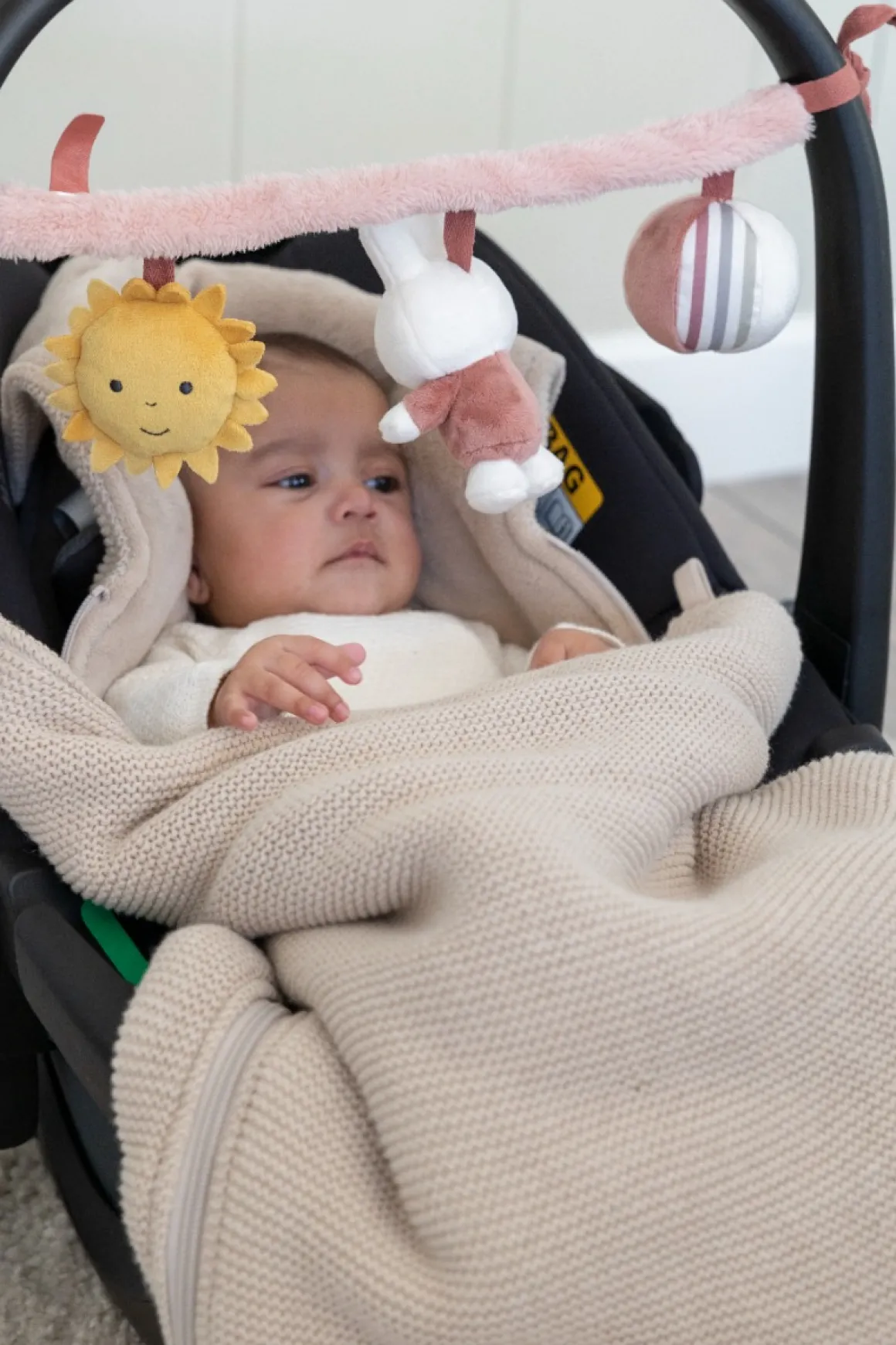 Nijntje Wagenspanner Fluffy pink