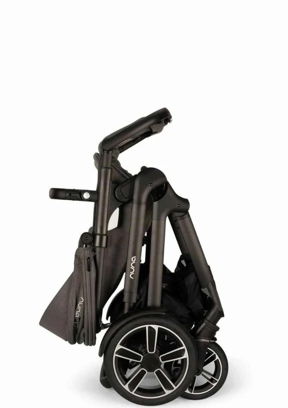 Nuna Kinderwagen 3 in 1 DEMI™ next Thunder + Autostoel Cloud T I Size + Cybex Draaibare Base T