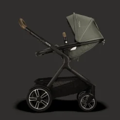Nuna Kinderwagen 3 in 1 DEMI™ next Pine + Autostoel Cloud T I Size + Cybex Draaibare Base T