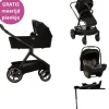 Nuna Kinderwagen 4 in 1 DEMI™ next Caviar + Autostoel PIPA™ next + Nuna 360° base