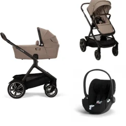 Nuna Kinderwagen 3 in 1 DEMI™ next Cedar + Autostoel Cloud T I Size