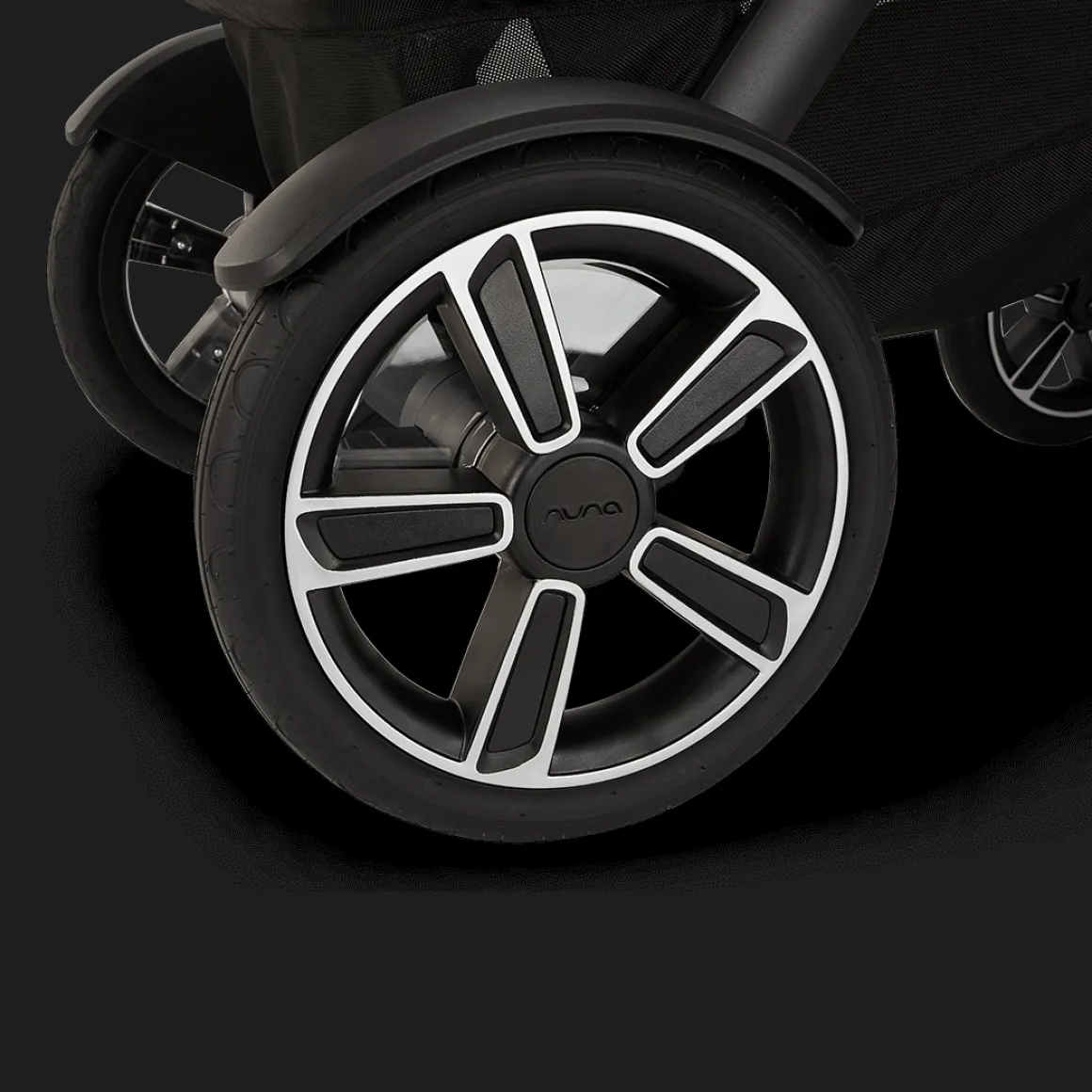 Nuna Kinderwagen 3 in 1 DEMI™ next Caviar + Autostoel Cloud T I Size + Cybex Draaibare Base T