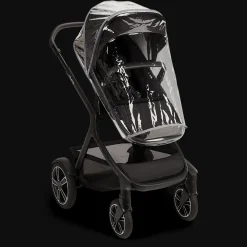 Nuna Kinderwagen 3 in 1 DEMI™ next Caviar + Autostoel Cloud T I Size + Cybex Draaibare Base T