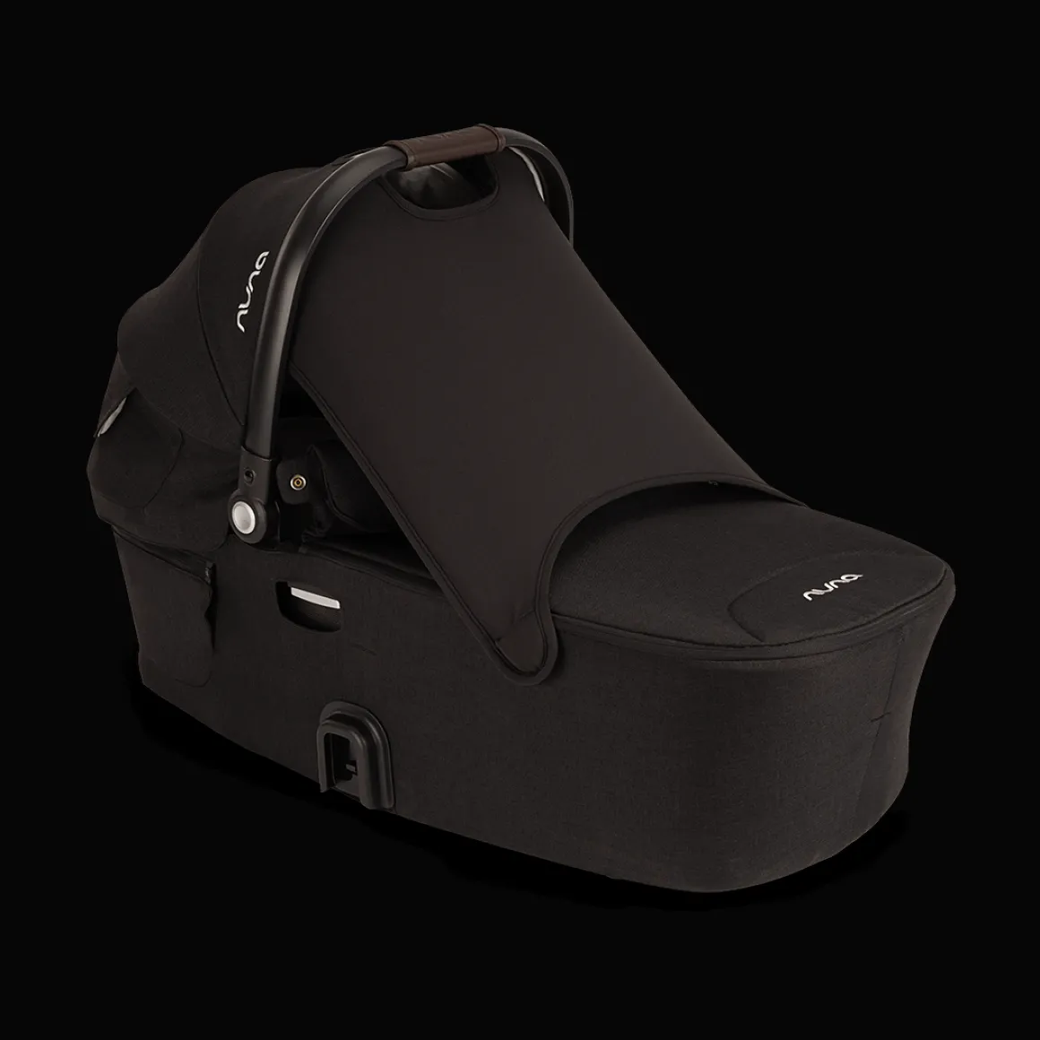 Nuna Kinderwagen 3 in 1 DEMI™ next Caviar + Autostoel Cloud T I Size + Cybex Draaibare Base T