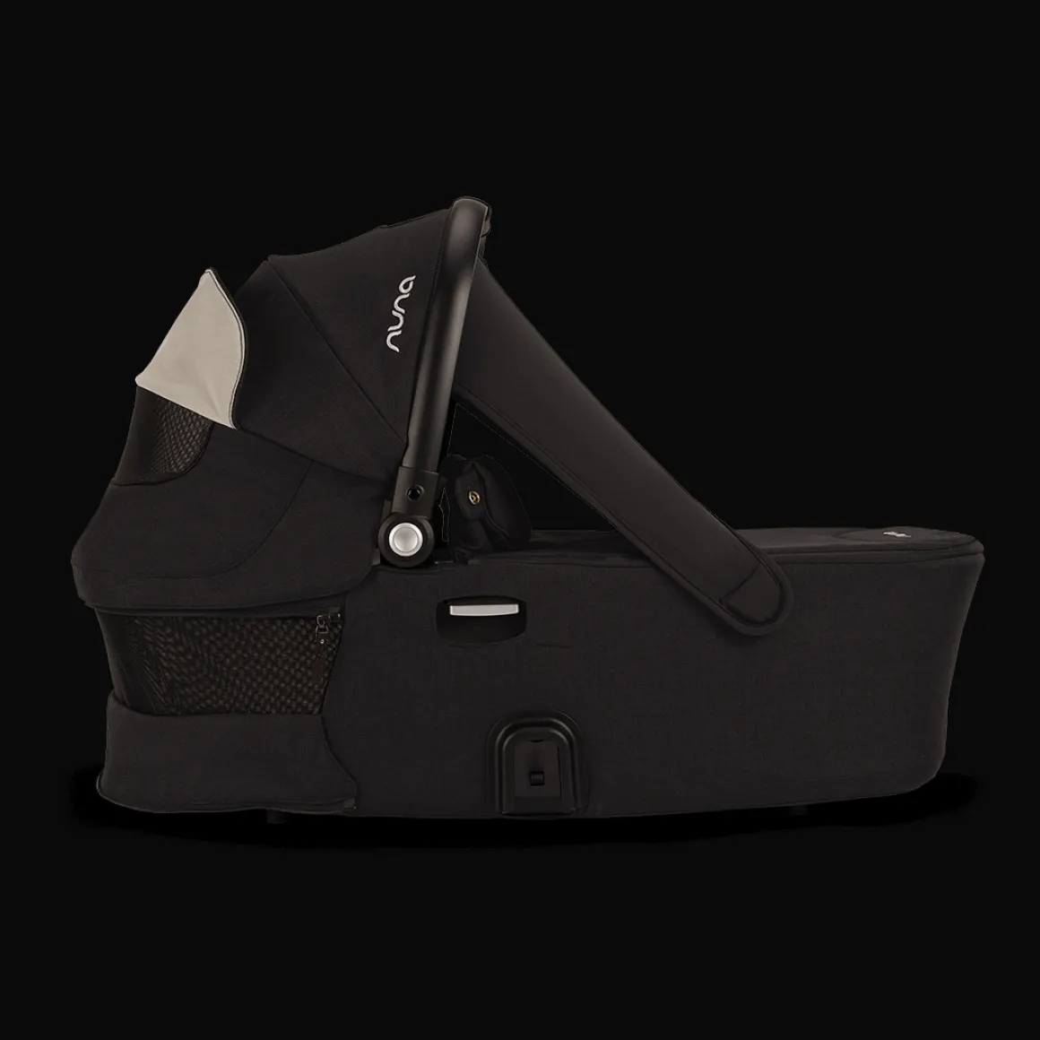 Nuna Kinderwagen 3 in 1 DEMI™ next Caviar + Autostoel Cloud T I Size + Cybex Draaibare Base T